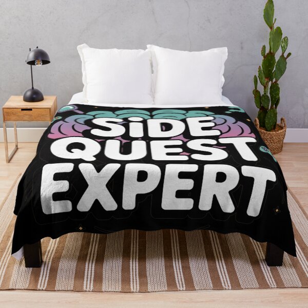 Item preview, Side Quest expert, funny side quest ADHD gaming  designed and sold by NoetherSym.