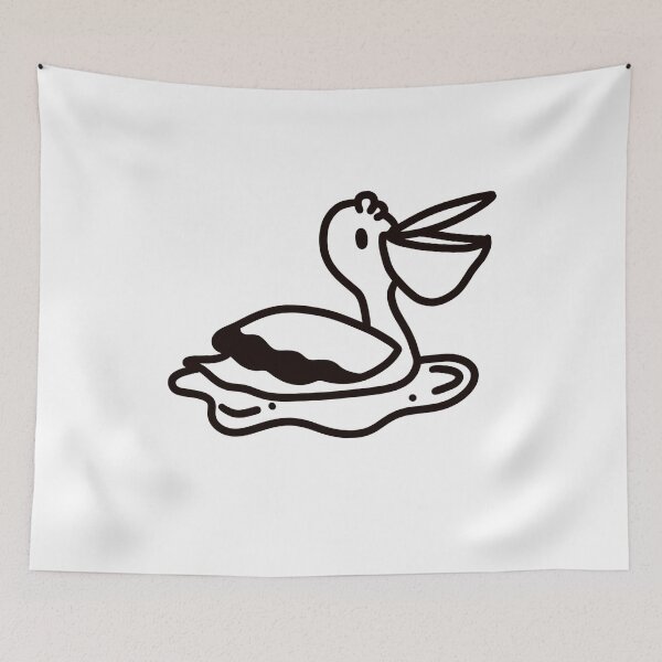 Item preview, Color you Pelican T-shirt for kids designed and sold by ColouringCloset.