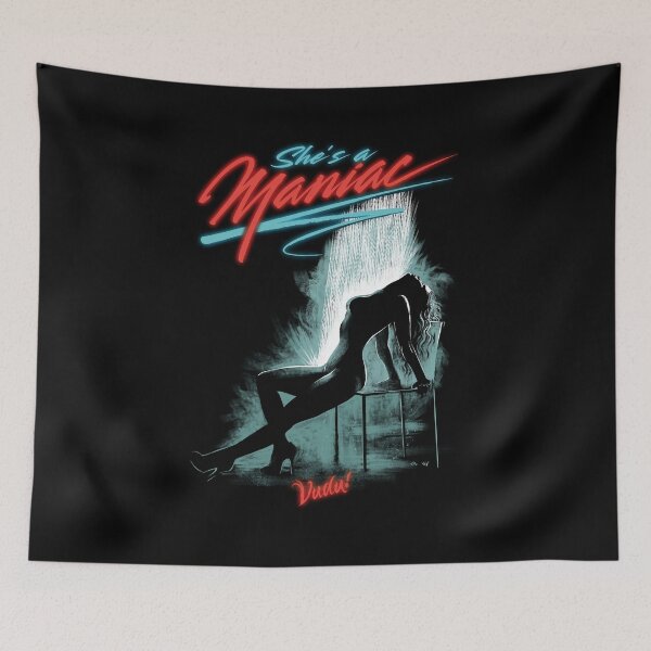 Item preview, Flashdance – "She’s a Maniac" | Retro 80s Dance Icon designed and sold by Vudu! ⚡ Studio.