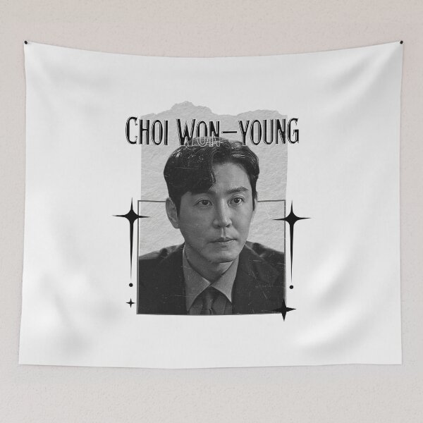 Item preview, Choi Won-young (최원영)Korean Actor Scrapbook Collage Cozy Y2K Vintage Design designed and sold by HELL0WBELLO.