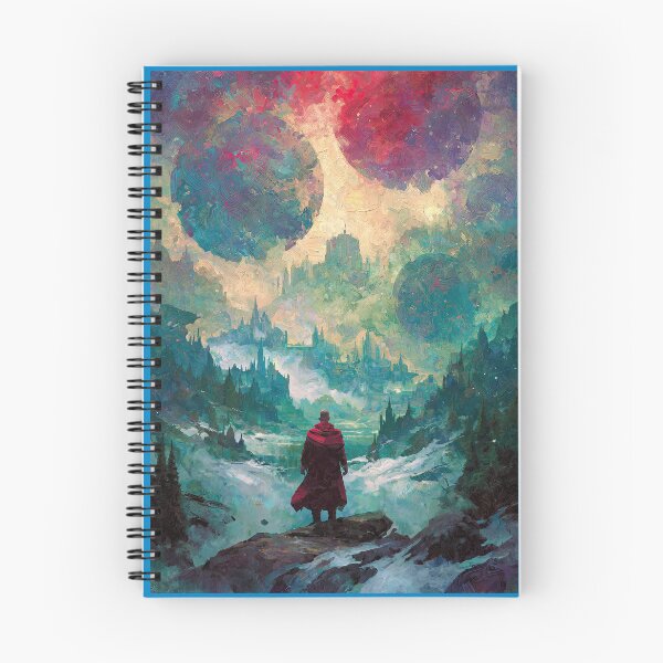 Item preview, A Traveler Overlooking a Celestial Kingdom. designed and sold by Piotrek0001.
