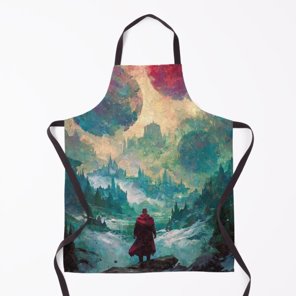 Item preview, A Traveler Overlooking a Celestial Kingdom. designed and sold by Piotrek0001.