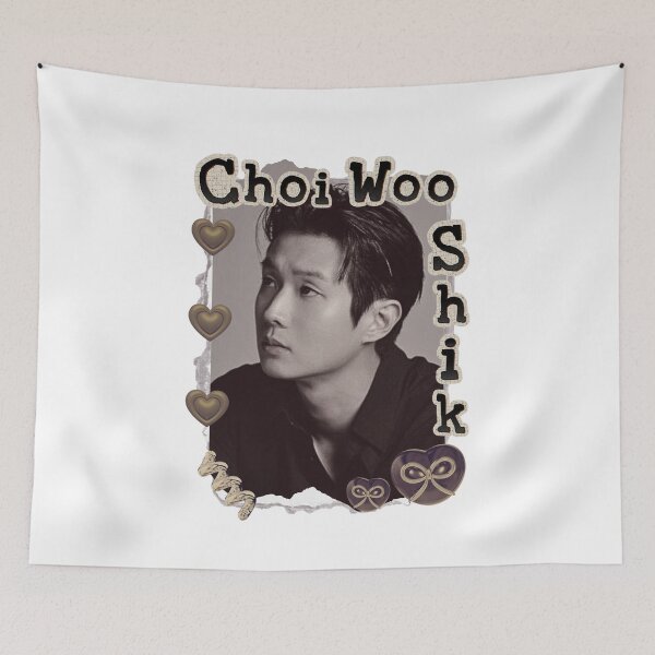 Item preview, Choi Woo-shik (최우식) Korean Actor Scrapbook Collage Cozy Y2K Vintage Design designed and sold by HELL0WBELLO.