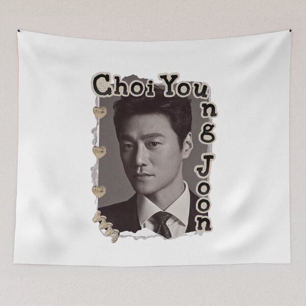 Item preview, Choi Young-joon (최영준)Korean Actor Scrapbook Collage Cozy Y2K Vintage Design designed and sold by HELL0WBELLO.