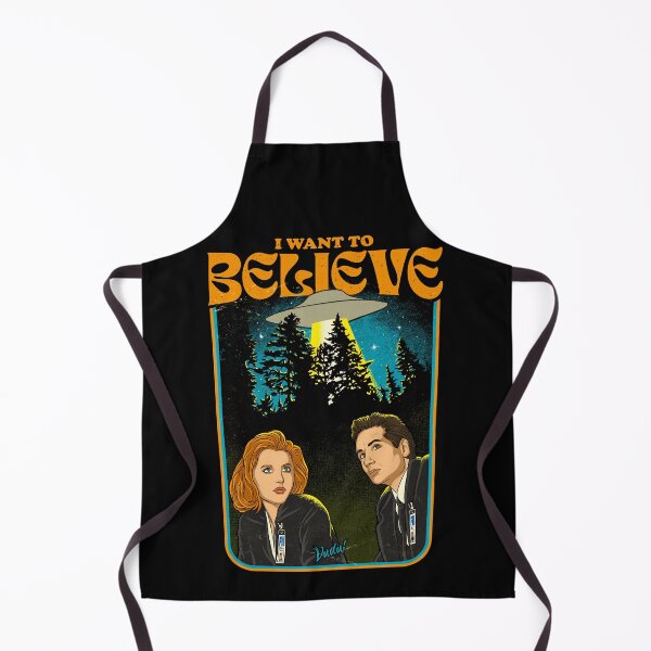 Item preview, I Want to Believe – X-Files Retro Mystery Art designed and sold by Vudu! ⚡ Studio.