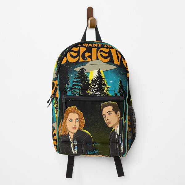 Item preview, I Want to Believe – X-Files Retro Mystery Art designed and sold by Vudu! ⚡ Studio.