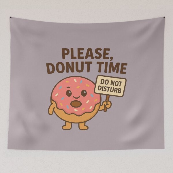 Item preview, Please Donut Time designed and sold by Sara Wrenai.