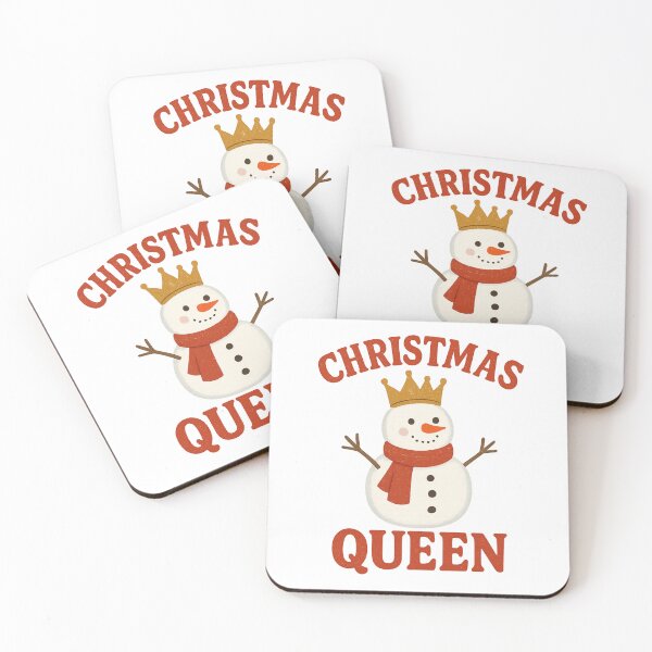 Item preview, Christmas Queen Snowman with Crown Festive Holiday Design designed and sold by KindSoul-Prints.