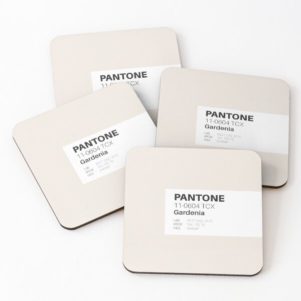 Item preview, Gardenia Soft Neutral Minimalist Color Swatch designed and sold by NicolaZhukov.