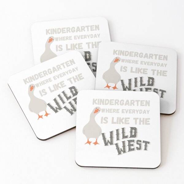 Item preview, Kindergarten Where Everyday Is Like the Wild West T-Shirt | Funny Teacher School Humor Tee designed and sold by GAIDREDA.