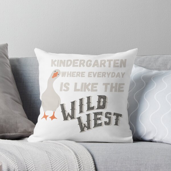 Item preview, Kindergarten Where Everyday Is Like the Wild West T-Shirt | Funny Teacher School Humor Tee designed and sold by GAIDREDA.