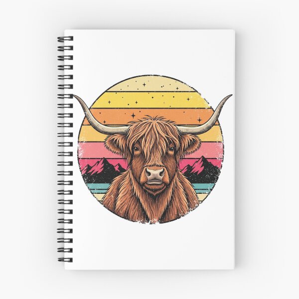 Item preview, Scottish Hairy Highland Cow  designed and sold by shellle in the ocean.