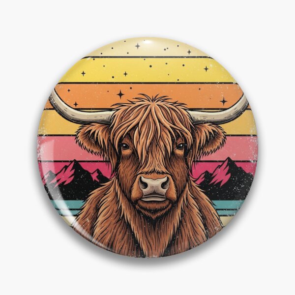 Item preview, Scottish Hairy Highland Cow  designed and sold by shellle in the ocean.