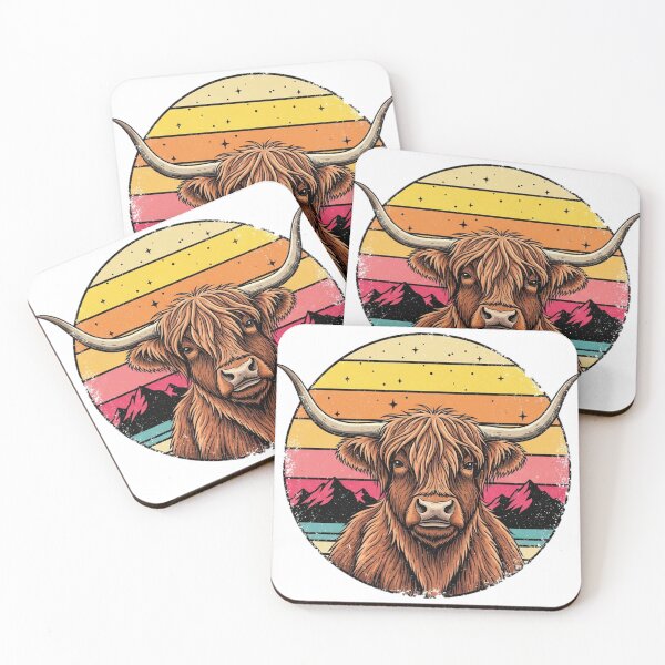 Item preview, Scottish Hairy Highland Cow  designed and sold by shellle in the ocean.