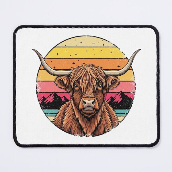 Item preview, Scottish Hairy Highland Cow designed and sold by shellle in the ocean.