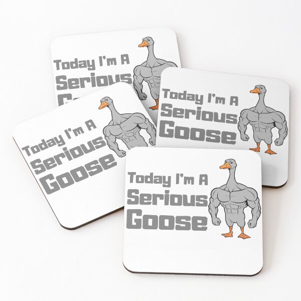Item preview, Today I’m A Serious Goose T-Shirt | Funny Goose Humor Animal Meme Tee, Funny Shirt, Valentine Shirt gift, Valentine Day Cut File designed and sold by GAIDREDA.