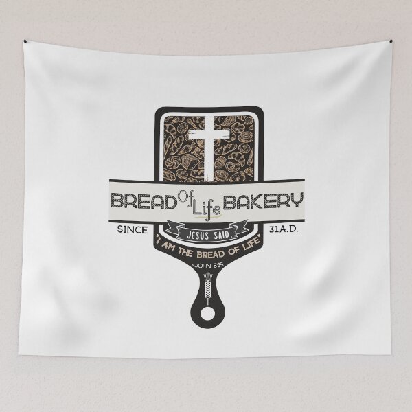 Item preview, Jesus' Bread of Life Bakery designed and sold by Holy Coast Threads (Formerly ChristianFlower).