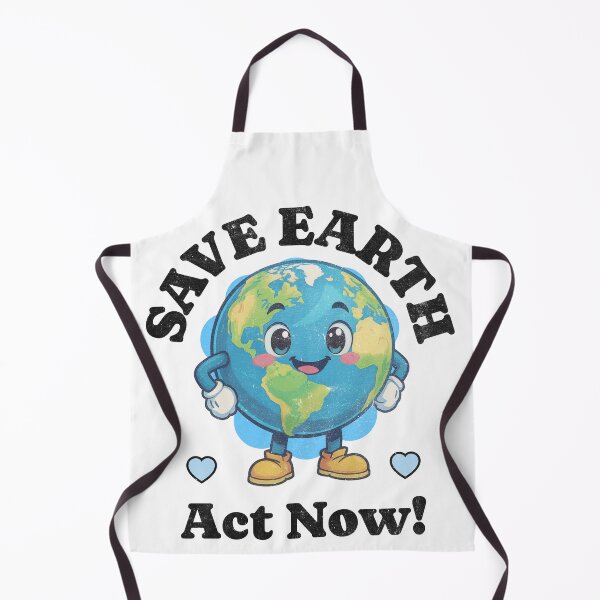 Item preview, Save Earth, Act Now! designed and sold by Vision Crafted.