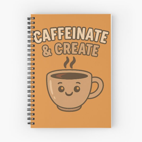 Item preview, Caffeinate & Create designed and sold by Sara Wrenai.