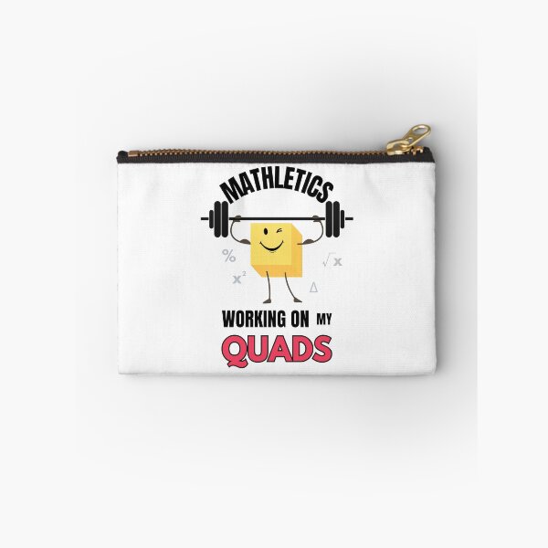 Item preview, Mathletics Working on My Quads Funny Gift for Math Nerds and Fitness Fans designed and sold by MoodInInk.