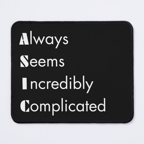Item preview, Funny ASIC Engineering Acronym Pun designed and sold by ThePungineer.