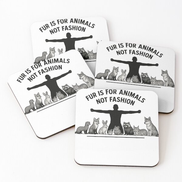 Item preview, Fur Is for Animals – Not Fashion, A strong animal friendly t shirt designed and sold by KindSoul-Prints.