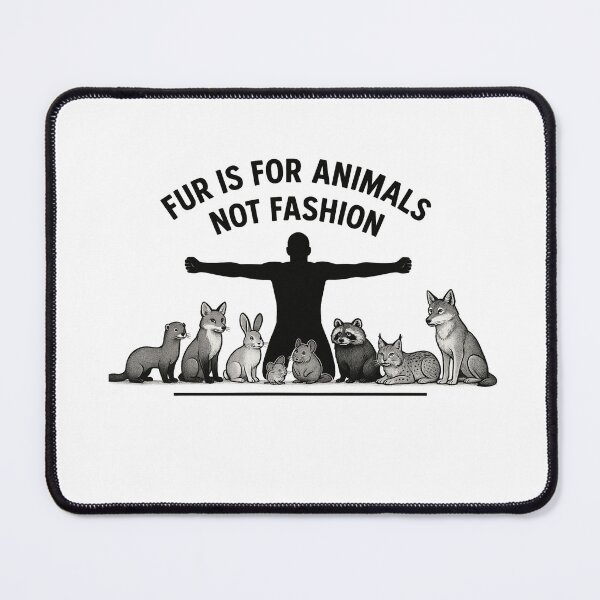 Item preview, Fur Is for Animals – Not Fashion, A strong animal friendly t shirt designed and sold by KindSoul-Prints.