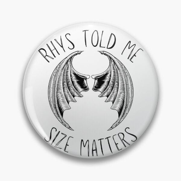 Item preview, ACOTAR Rhysand - wingspan matters designed and sold by Rinnywig.