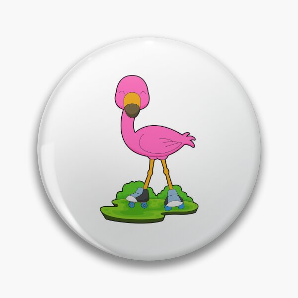 Item preview, Flamingo Roller skating Roller skates designed and sold by Snabdesign84.