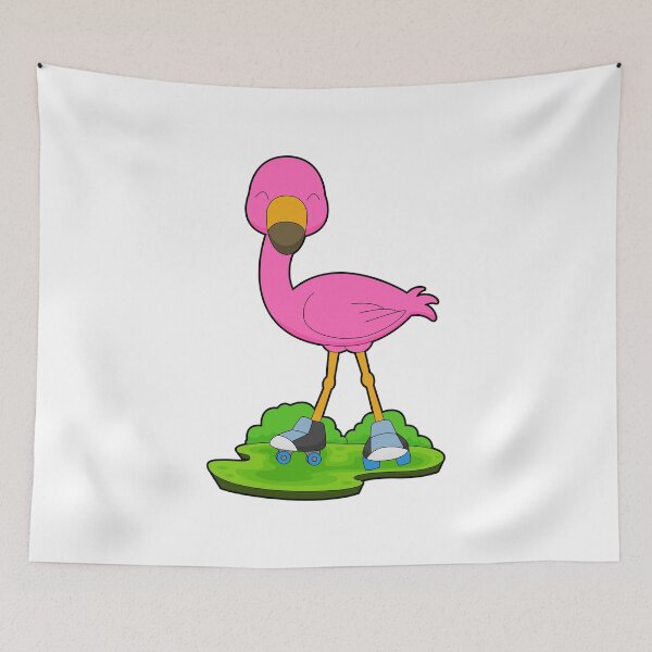 Item preview, Flamingo Roller skating Roller skates designed and sold by Snabdesign84.