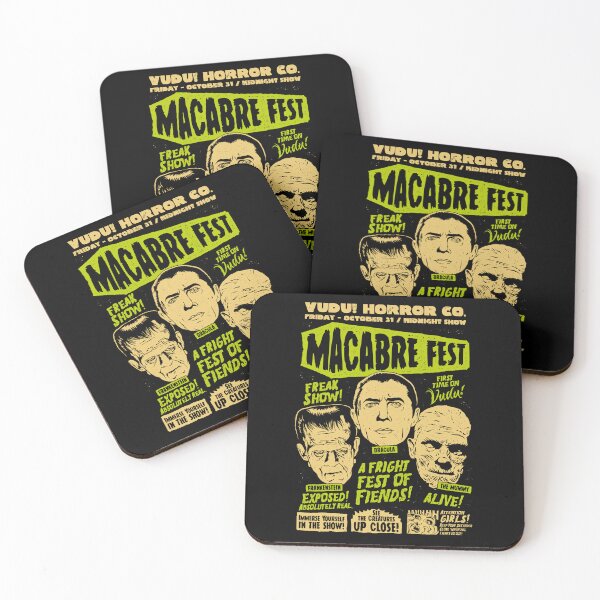 Item preview, Vintage Horror Icons Festival – Spooky Retro Poster Art designed and sold by Vudu! ⚡ Studio.