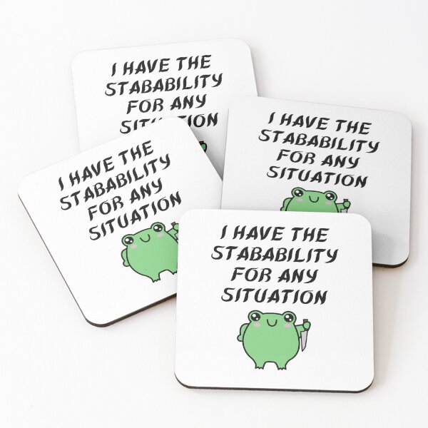 Item preview, Funny Frog Quote designed and sold by Good4Vibez.