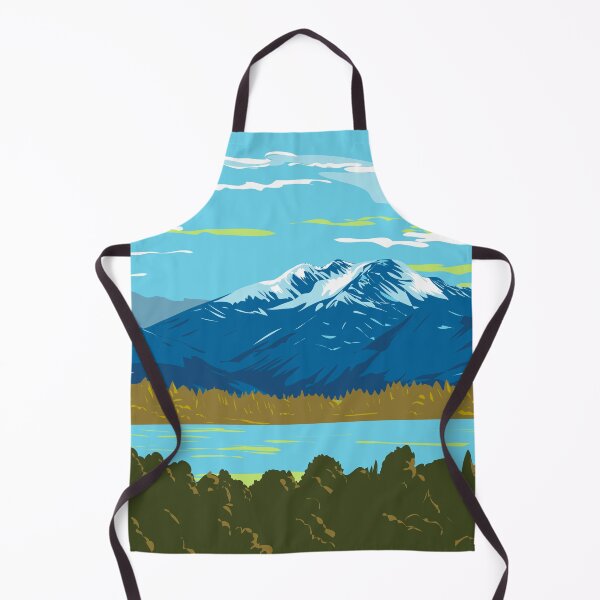 Item preview, Murchison Mountains in Fiordland National Park New Zealand WPA Poster Art designed and sold by patrimonio.