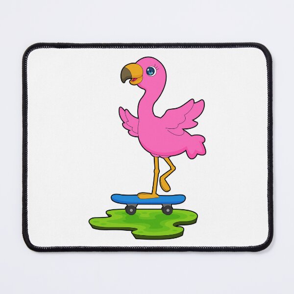 Item preview, Flamingo Skater Skateboard designed and sold by Snabdesign84.