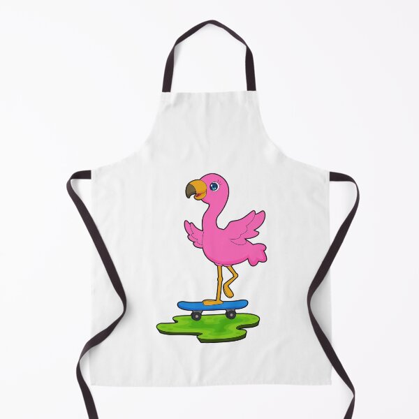 Item preview, Flamingo Skater Skateboard designed and sold by Snabdesign84.