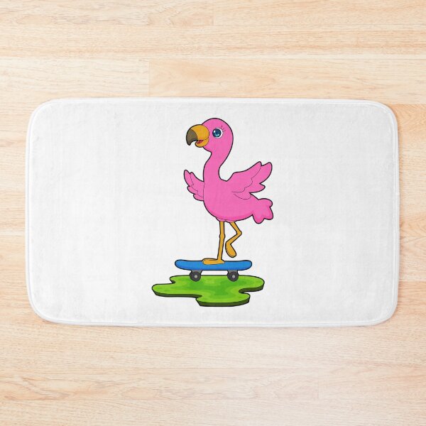 Item preview, Flamingo Skater Skateboard designed and sold by Snabdesign84.