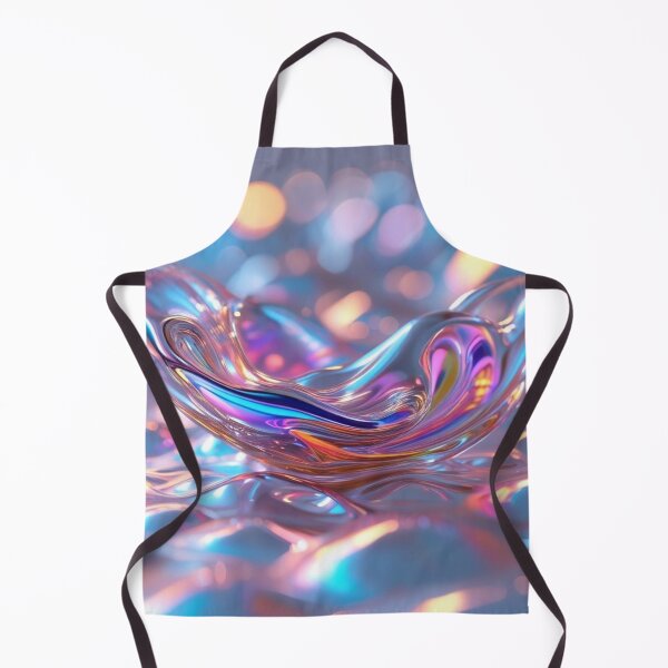 Item preview, Fluid Abstract in Multi-Colored Chrome designed and sold by Harmonic_Layers.