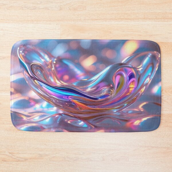 Item preview, Fluid Abstract in Multi-Colored Chrome designed and sold by Harmonic_Layers.