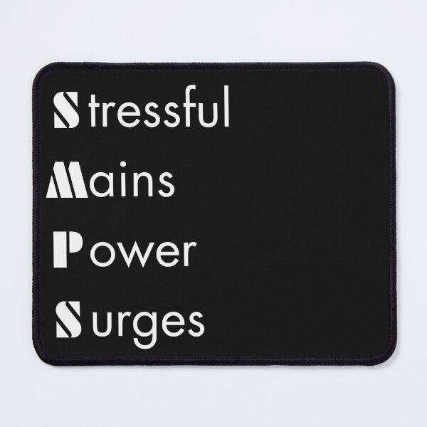 Item preview, Funny SMPS Engineering Acronym Pun designed and sold by ThePungineer.