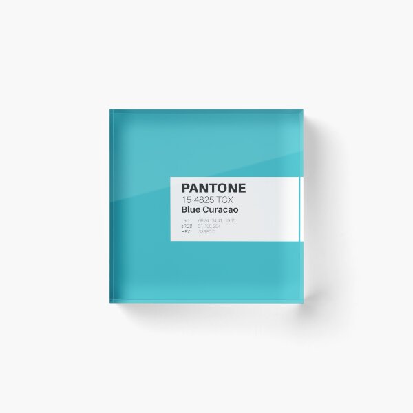 Item preview, Blue Curacao – Bright Tropical Aqua designed and sold by NicolaZhukov.
