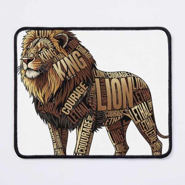 Item preview, Word up lion designed and sold by Robert Lucio.