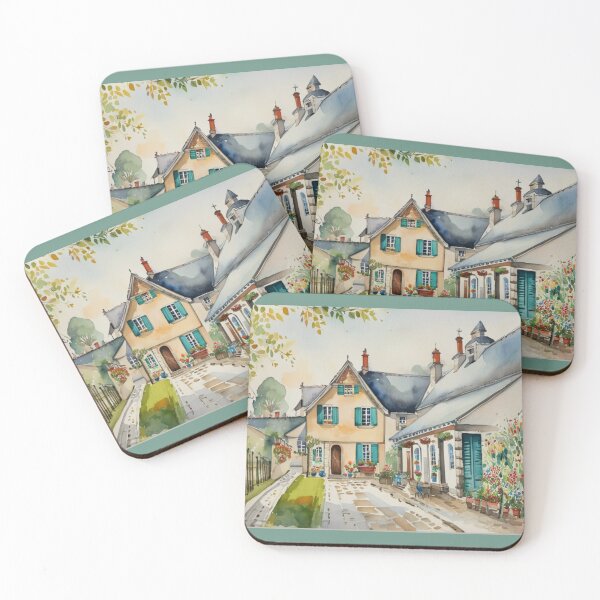 Item preview, Guildhall Totnes2（watercolour + AI） designed and sold by artsmeow.