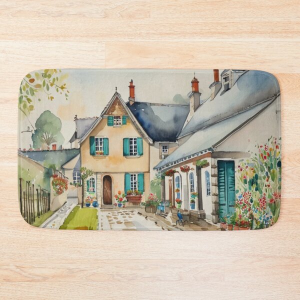 Item preview, Guildhall Totnes2（watercolour + AI） designed and sold by artsmeow.