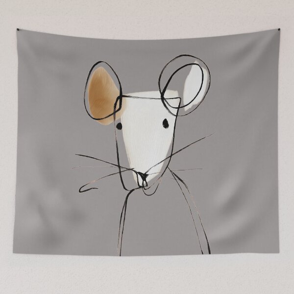 Item preview, Simplistic Rat drawing designed and sold by Brendon987.