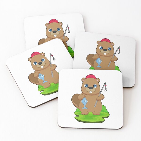 Item preview, Beaver Angler Fish Fishing designed and sold by Snabdesign84.