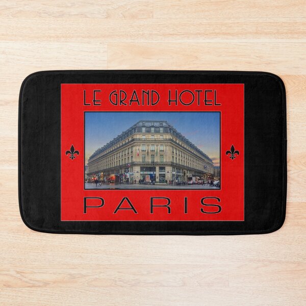 Item preview, Vintage Style Le Grand Hotel Suitcase Sticker  designed and sold by travelwitheric.