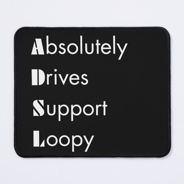 Item preview, Funny ADSL Engineering Acronym Pun designed and sold by ThePungineer.
