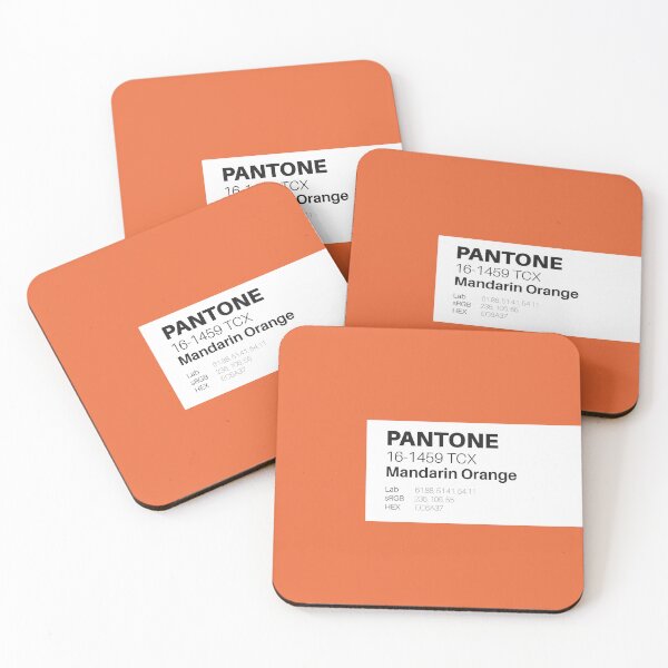 Aperçu de l'œuvre Orange mandarine – Une nuance orange vibrante et audacieuse créée et vendue par NicolaZhukov.