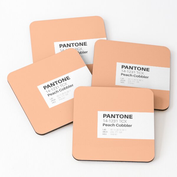 Item preview, Peach Cobbler – Soft Warm Peach Shade designed and sold by NicolaZhukov.