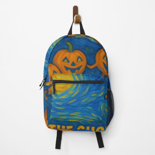 Item preview, Let the Ghoul Times Roll Pumpkin Dance Art | Starry Halloween Design Gift designed and sold by AnnDesignStudio.